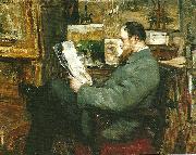 Ernst Josephson portratt av august hagborg USA oil painting artist